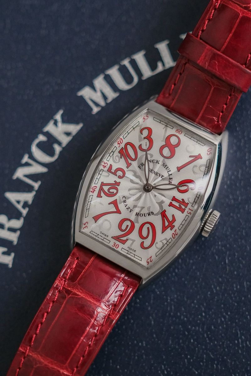ขายนาฬิกา Franck Muller Crazy Hours RED Ref 5850 CH II RGE