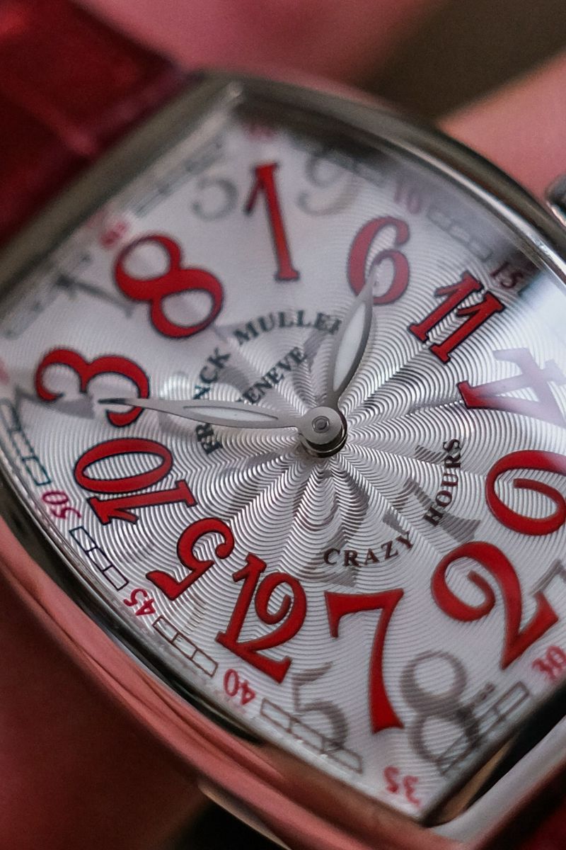 นาฬิกา Franck Muller Crazy Hours RED Ref 5850 CH II RGE