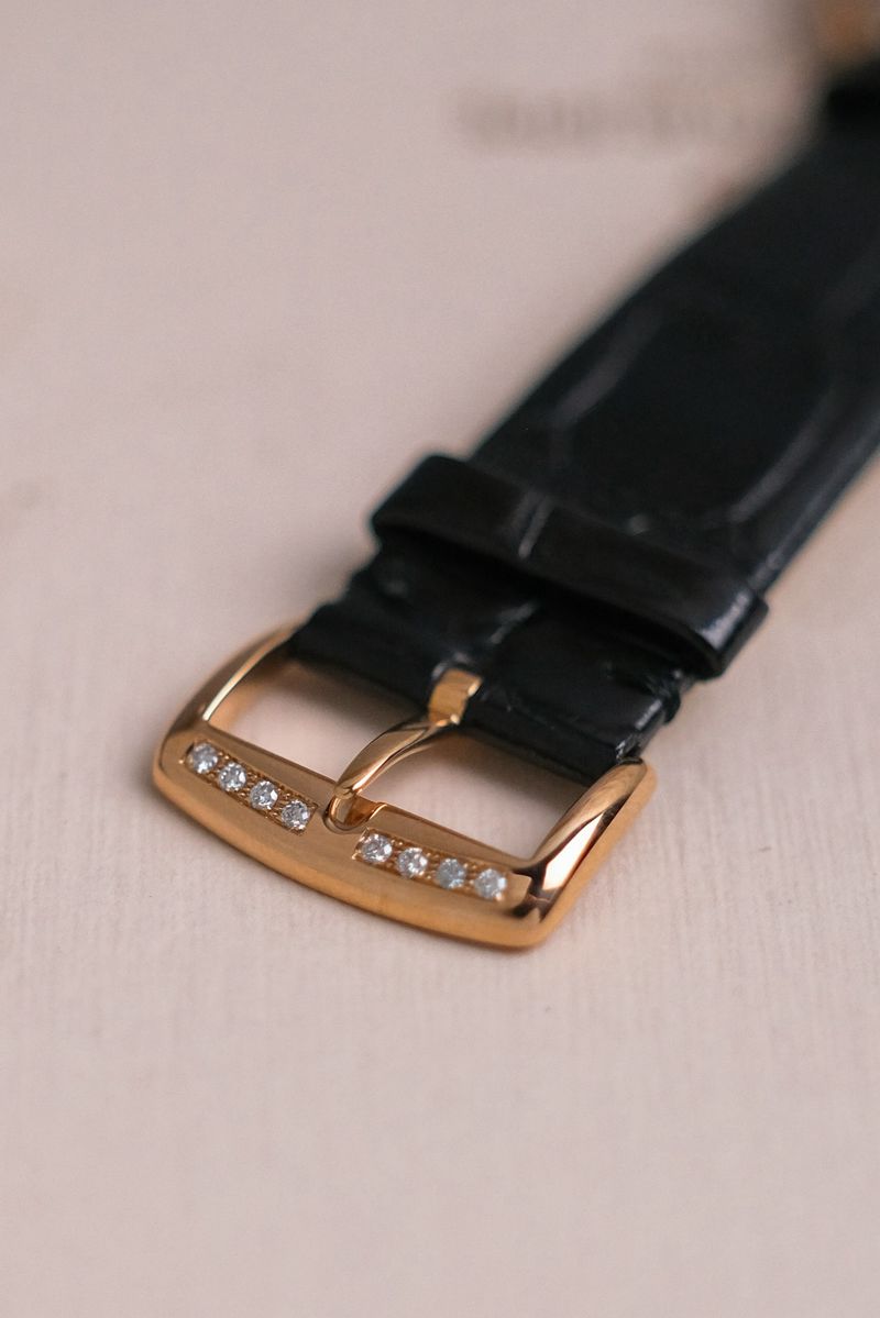 นาฬิกามือสอง Franck Muller Galet 18K Rose Gold Full Diamond 3002 M QZ V VR