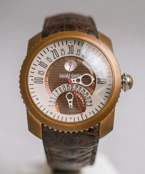 Gerald Genta Gefica Bi Retro Bronze
