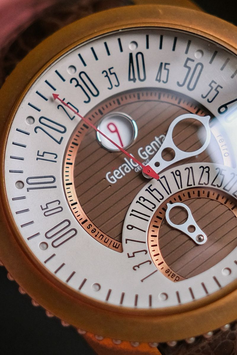 นาฬิกา Gerald Genta Gefica Bi Retro Bronze