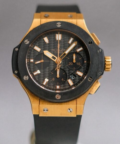ร้านนาฬิกา Hublot Big Bang Chronograph 18K Rose Gold Kevlar