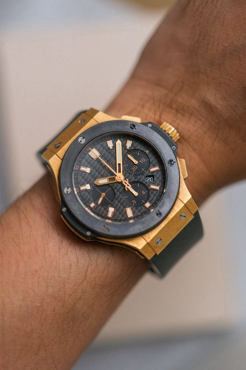 ขายนาฬิกา Hublot Big Bang Chronograph 18K Rose Gold Kevlar