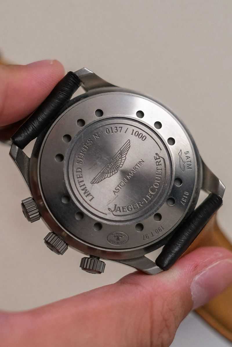 ขายนาฬิกา Jaeger LeCoultre AMVOX1 Aston Martin Limited Edition solid back case