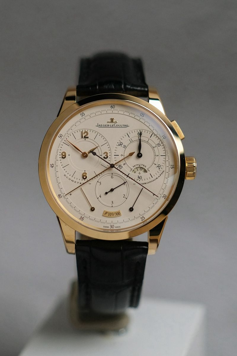 ขายนาฬิกา Jaeger LeCoultre Duomètre à Chronographe 18K Rose Gold Q6012420