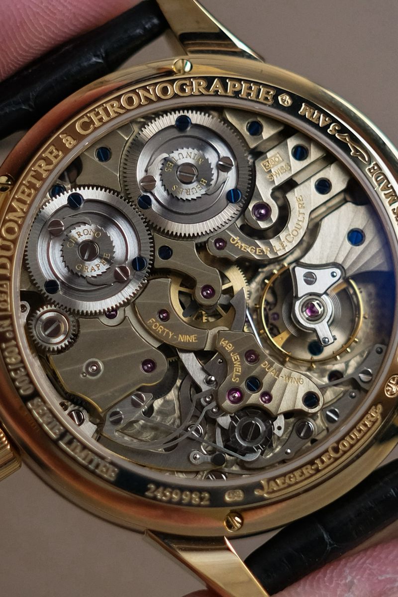 นาฬิกา Jaeger LeCoultre Duomètre à Chronographe 18K Rose Gold Q6012420