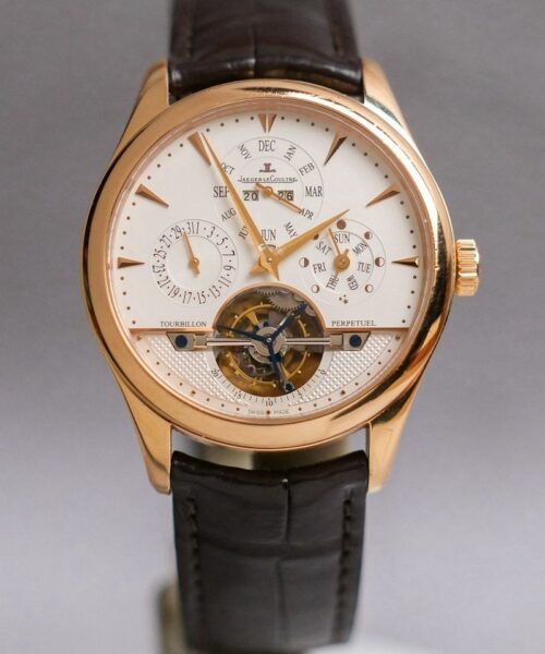 Jaeger LeCoultre Master Grande Tradition Tourbillon Quantième Perpétuel Ref Q500242A