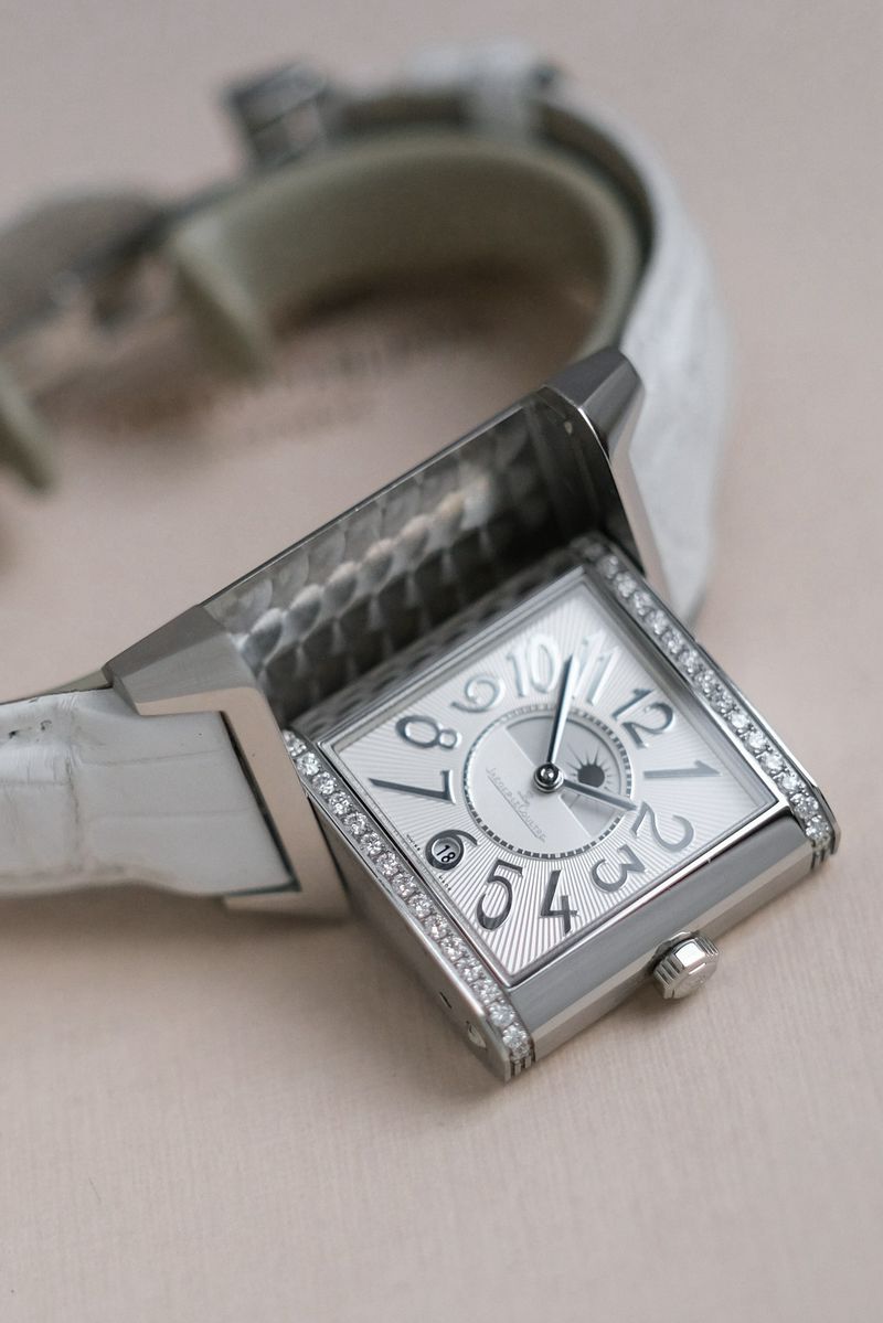 ขายนาฬิกา Jaeger LeCoultre Reverso Squadra Lady Duetto Diamond