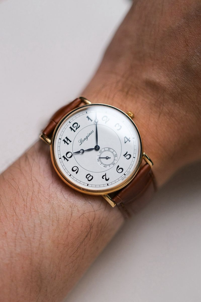 นาฬิกามือสอง Longines Présence Heritage 18K Pink Gold L4.785.8.73