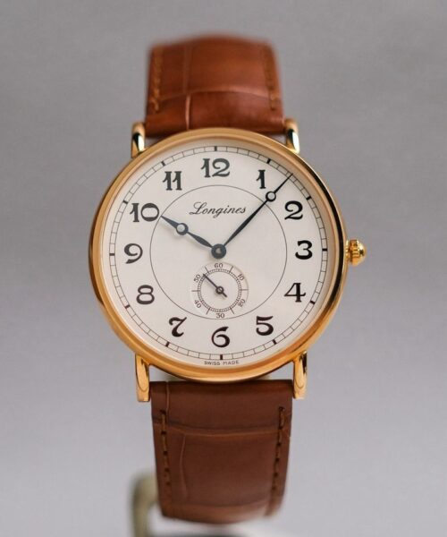 ขายนาฬิกา Longines Présence Heritage 18K Pink Gold L4.785.8.73