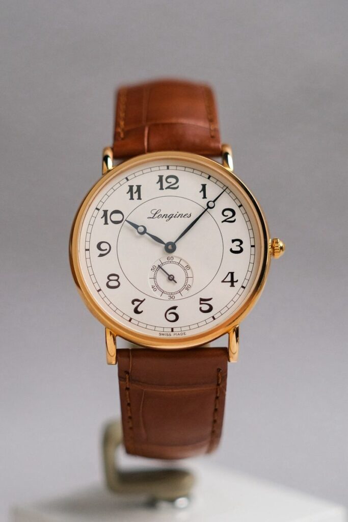 ขายนาฬิกา Longines Présence Heritage 18K Pink Gold L4.785.8.73