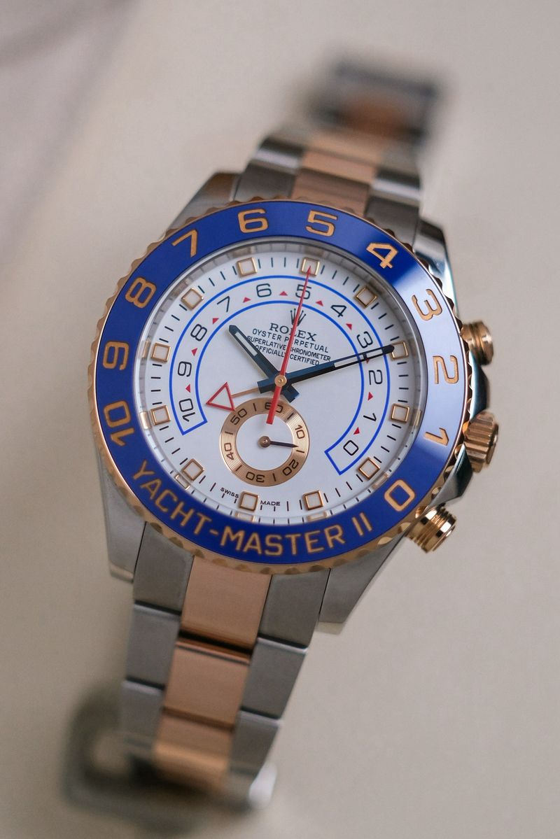 ROLEX YACHT MASTER II 2 tone 116681 (1)