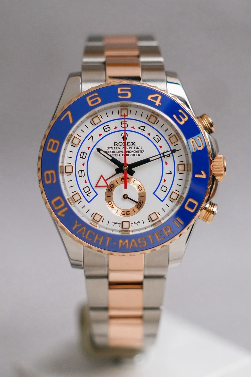 ROLEX YACHT MASTER II 2 tone 116681 (3)