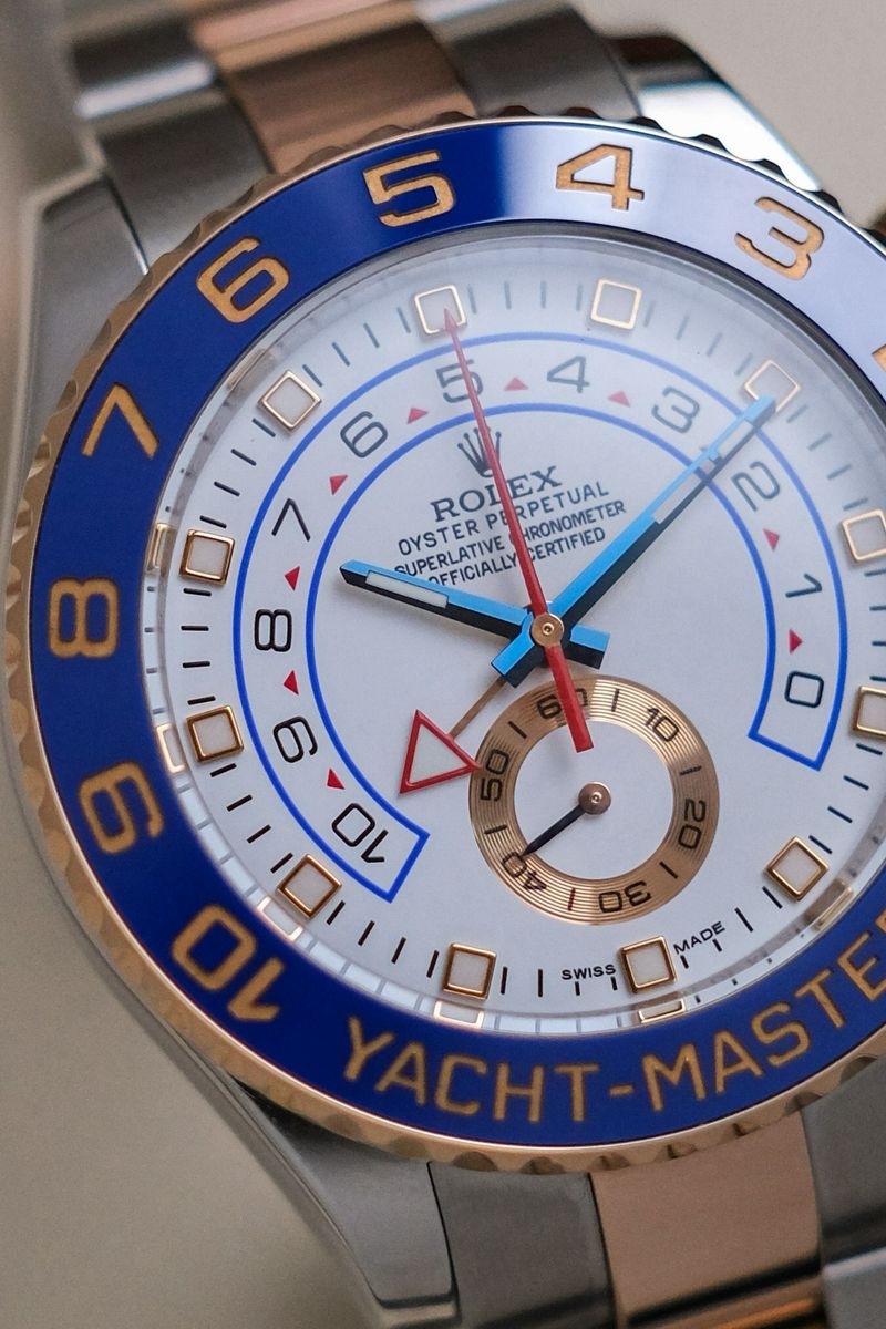 ROLEX YACHT MASTER II 2 tone 116681 (5)