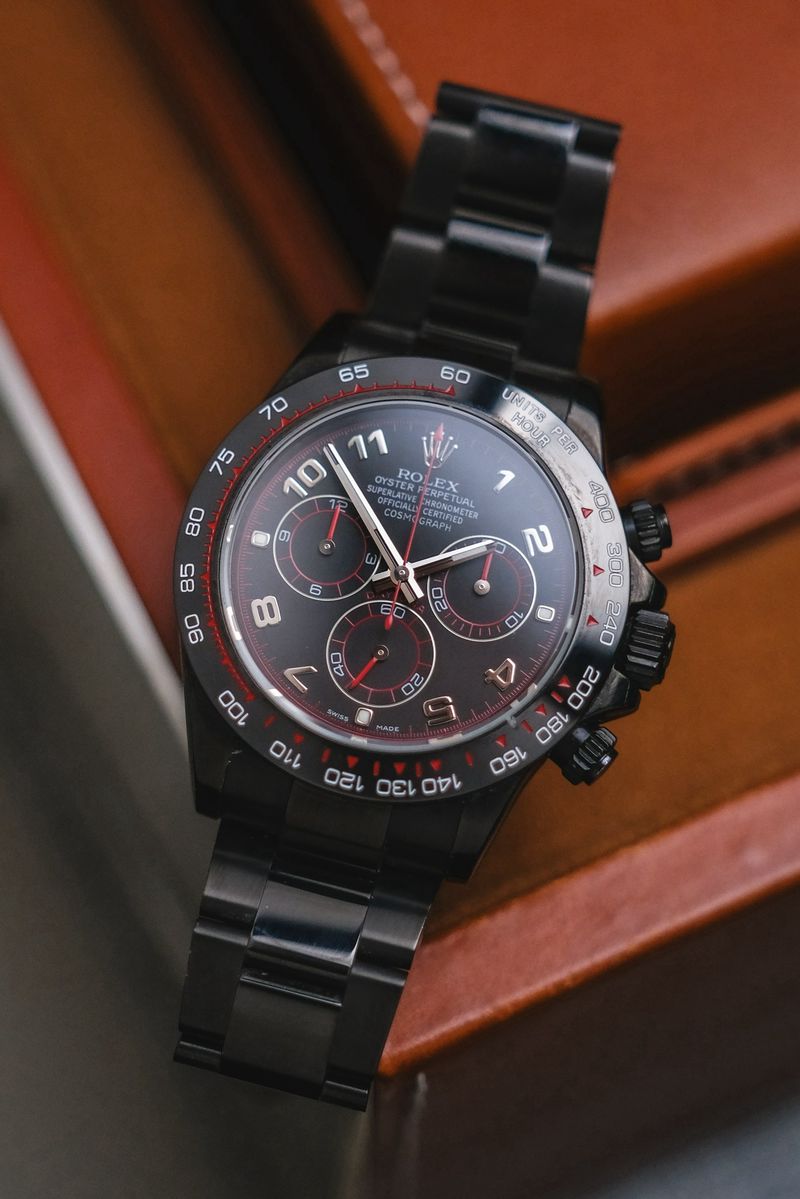 นาฬิกา Rolex Cosmograph Daytona 116520 BlackRed Arabic Racing