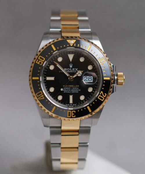 ร้านนาฬิกา Rolex Sea-Dweller Two-Tone Yellow Gold 126603