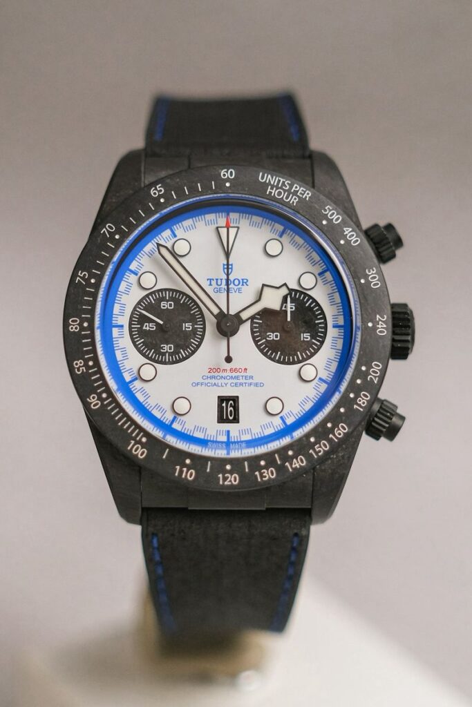 นาฬิกา TUDOR Black Bay Chrono CARBON 25 Ref 79377KN