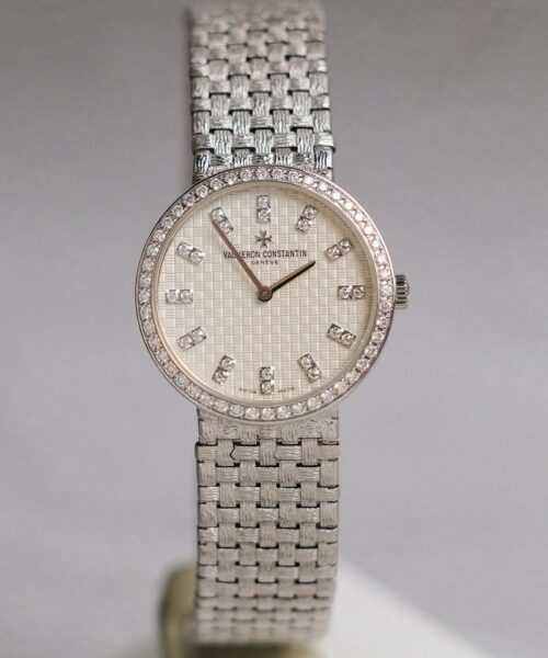 รับซื้อนาฬิกา VACHERON CONSTANTIN Patrimony Full 18K White Gold Diamond