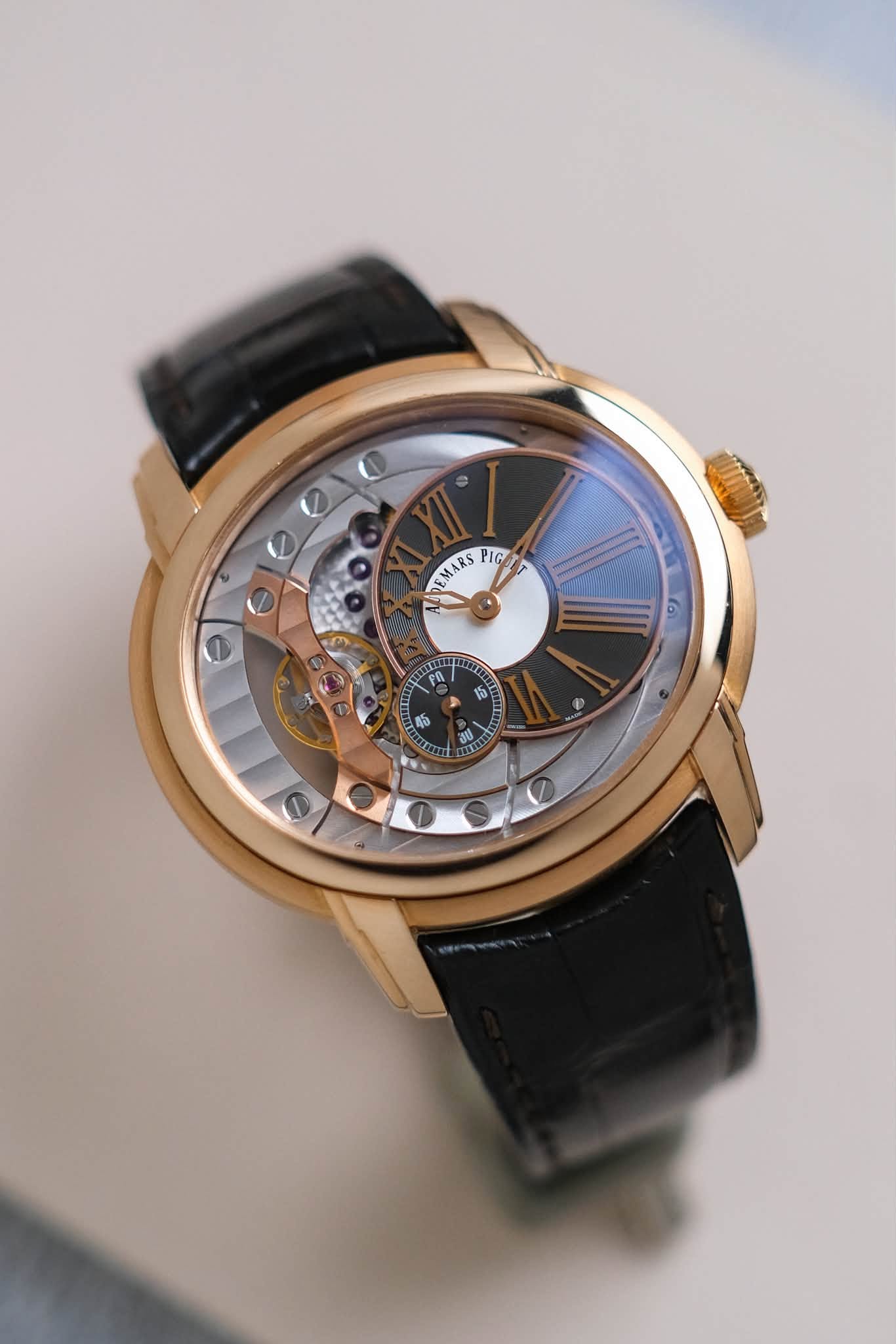 นาฬิกามือสอง Audemars Piguet Millenary 18k Rose Gold