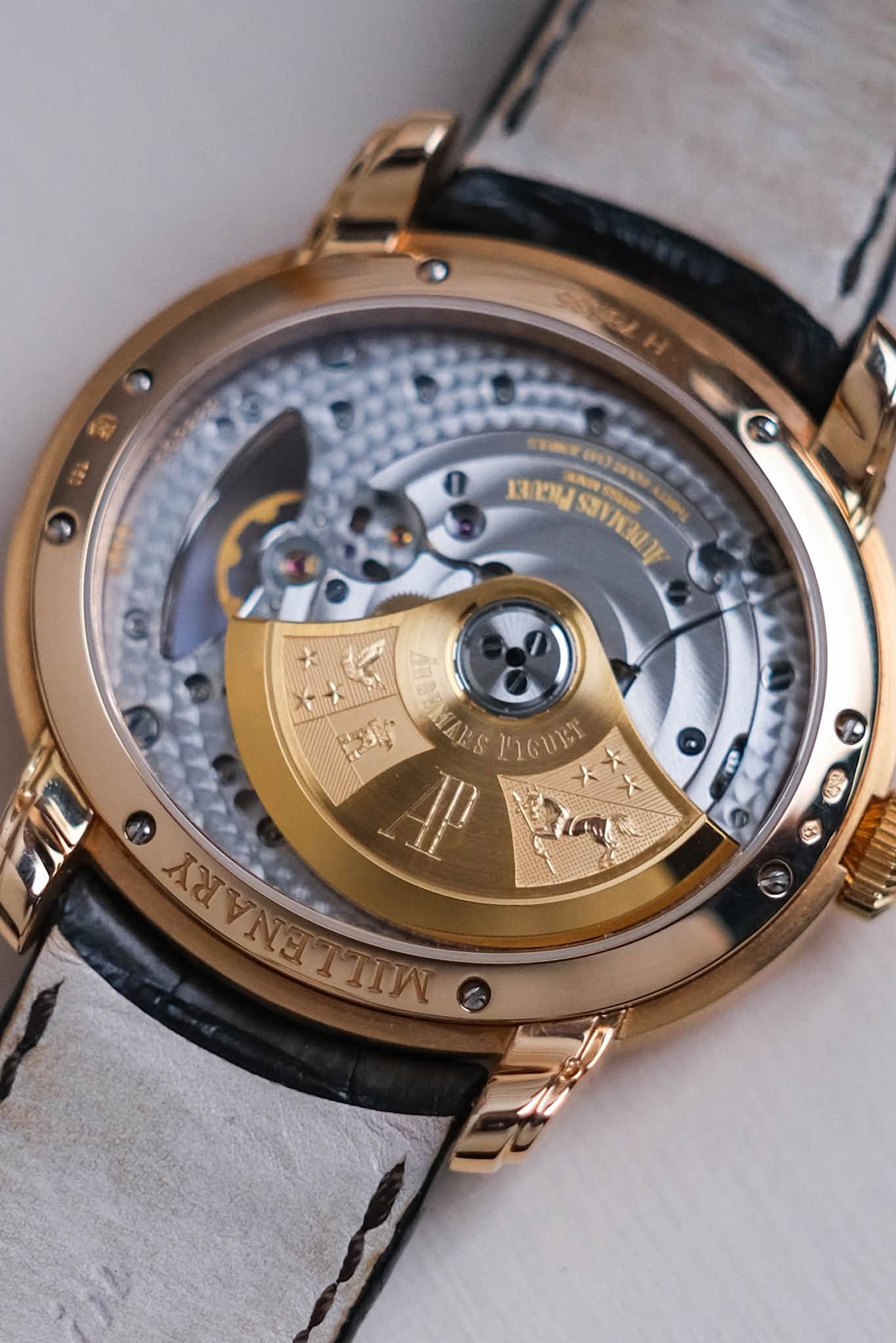 รับซื้อนาฬิกา Audemars Piguet Millenary 18k Rose Gold