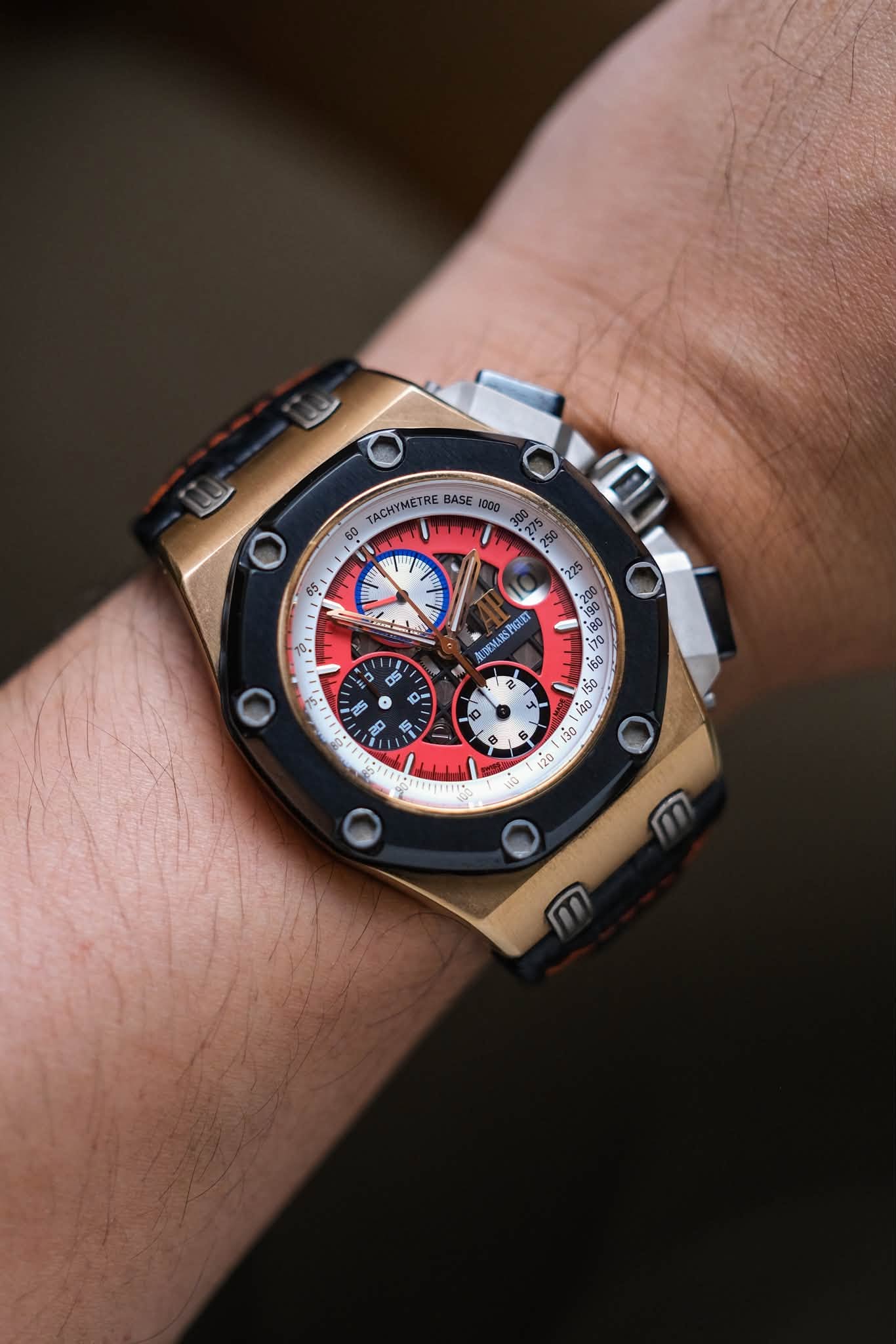 ขายนาฬิกา Audemars Piguet Royal Oak Offshore Rubens Barrichello III 257 Limited Edition 26284RO