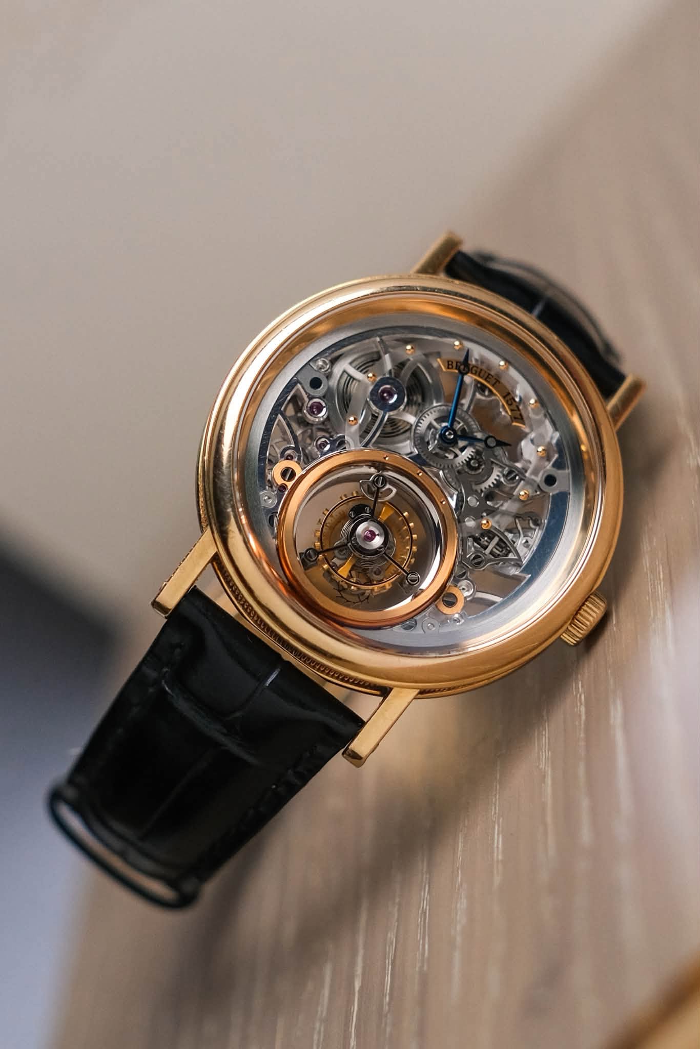 รับซื้อนาฬิกา Breguet Classique Tourbillon Messidor 18K Rose Gold 5335BR429W6