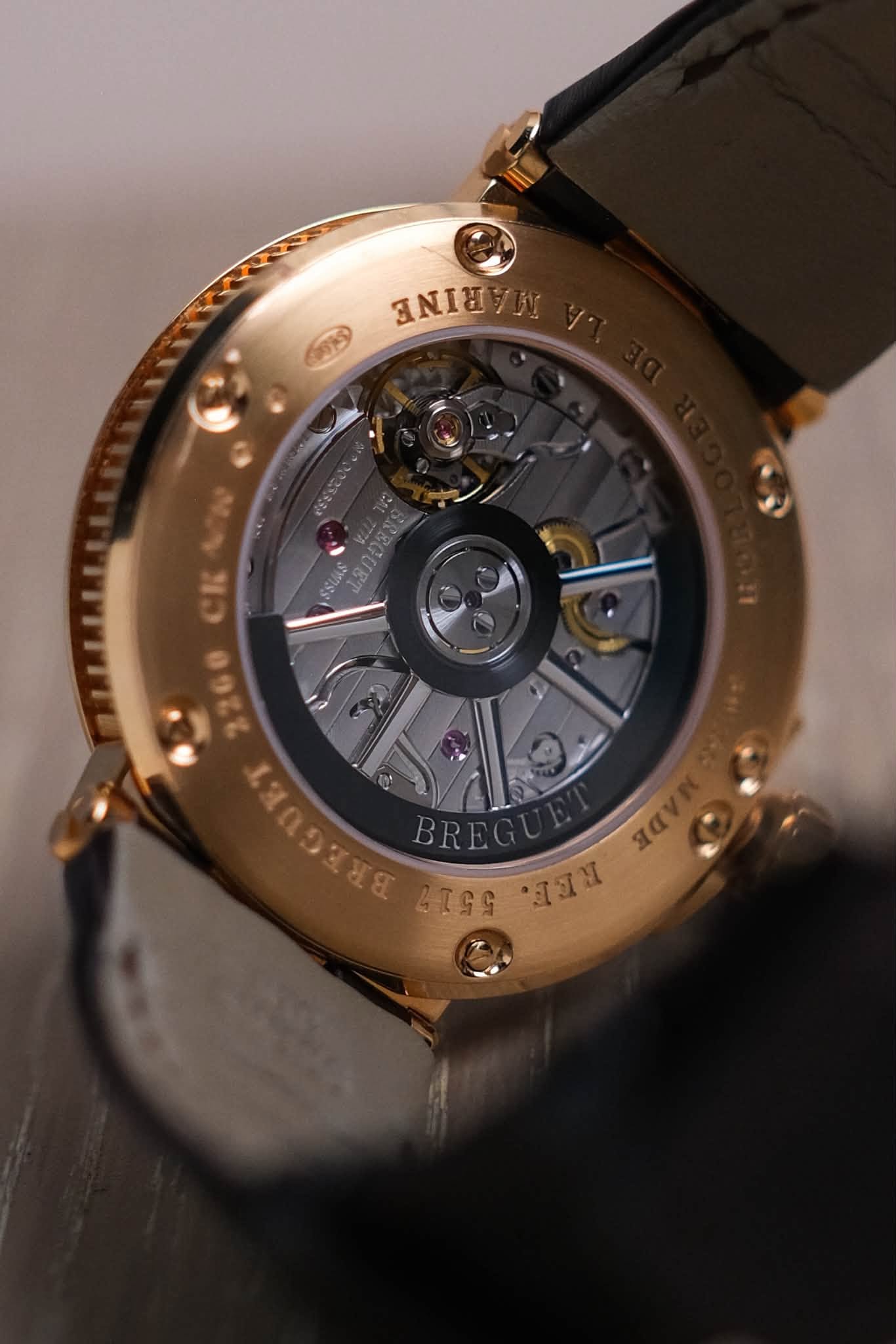 นาฬิกามือสอง Breguet Marine 5517 18K Rose Gold 5517BRG39ZU
