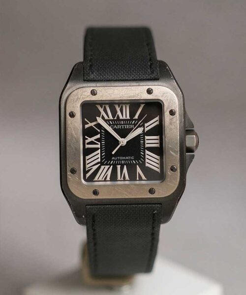 ขายนาฬิกา Cartier Santos 100 XL Black PVD W2020010