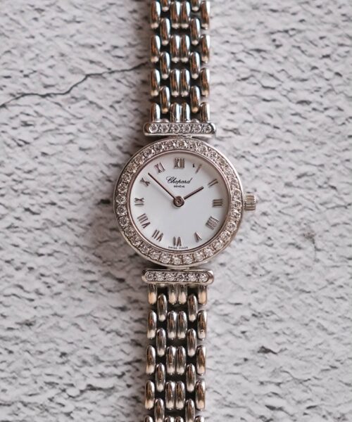 รับซื้อนาฬิกา Chopard Classic Ladies 18K White Gold Diamond 911