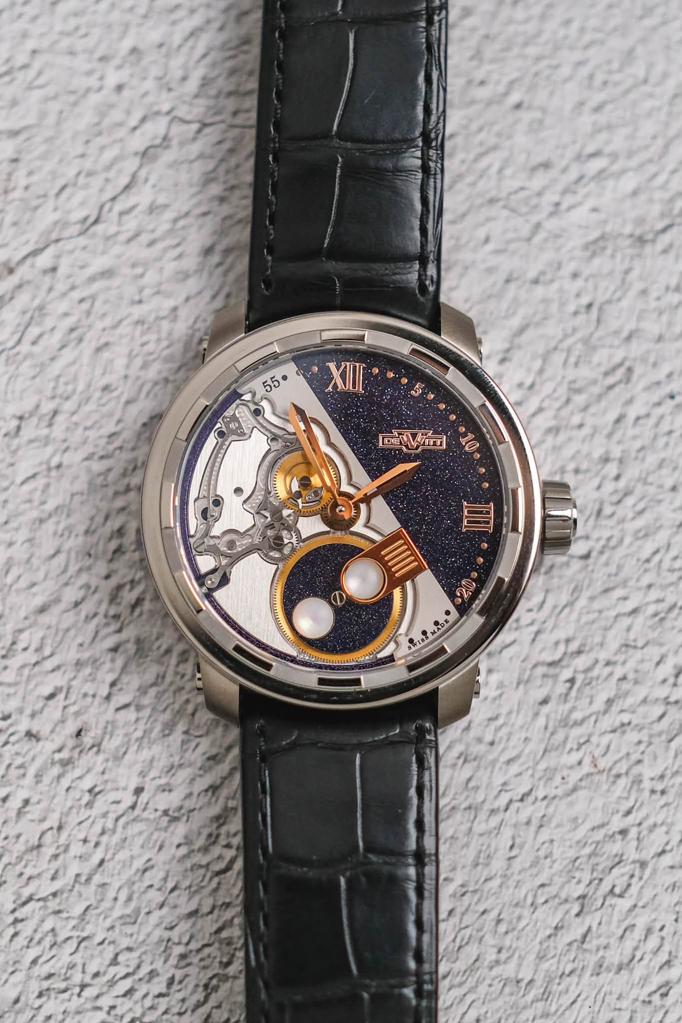 นาฬิกามือสอง DeWitt Twenty-8-Eight Full Moon Titanium