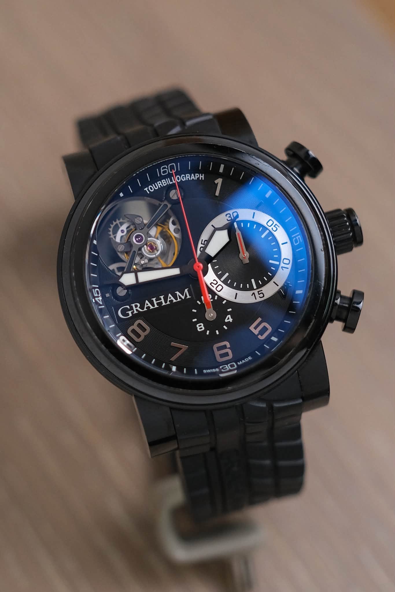 รับซื้อนาฬิกา Graham Tourbillograph Trackmaster Limited Edition 2TWTB