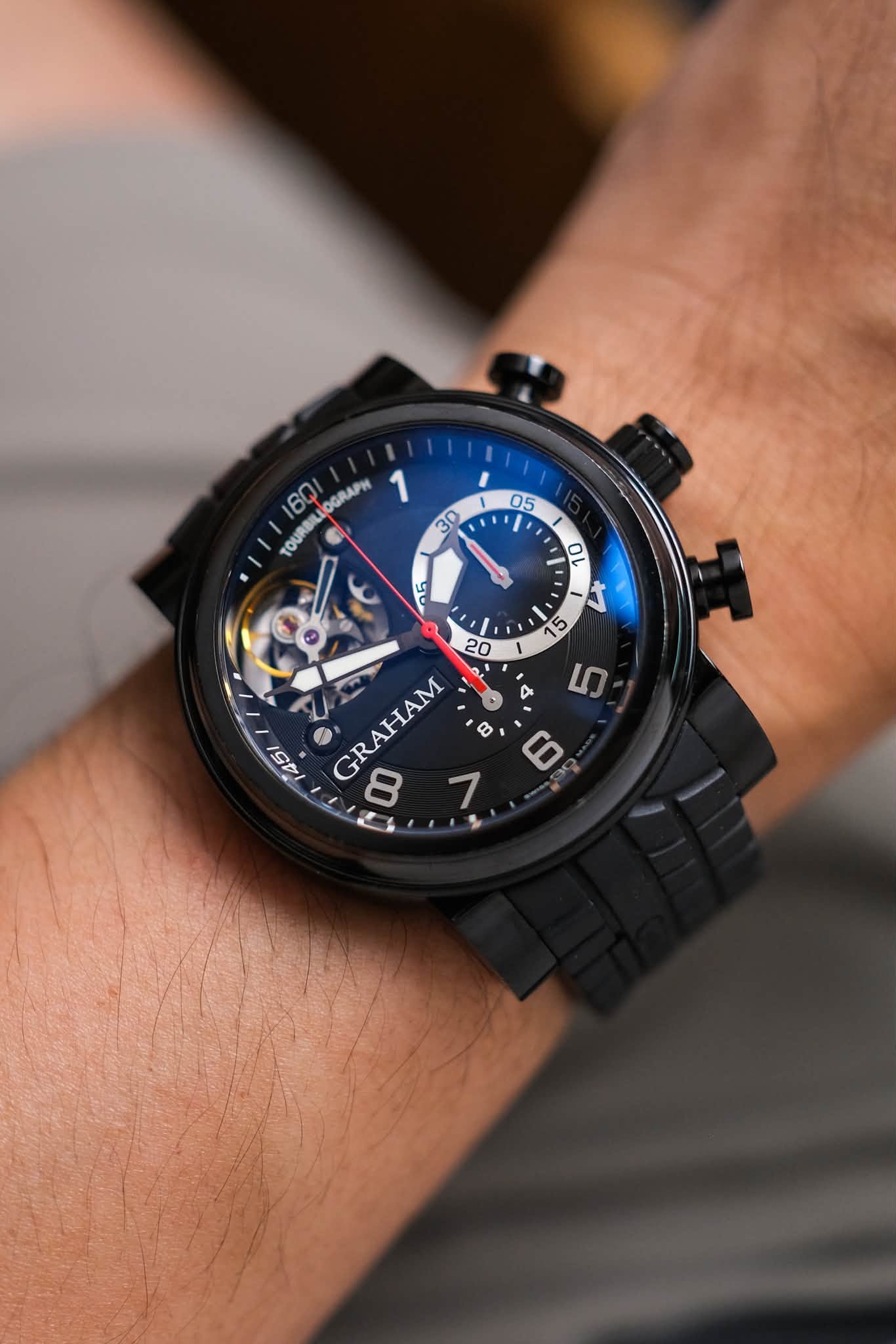ร้านนาฬิกา Graham Tourbillograph Trackmaster Limited Edition 2TWTB