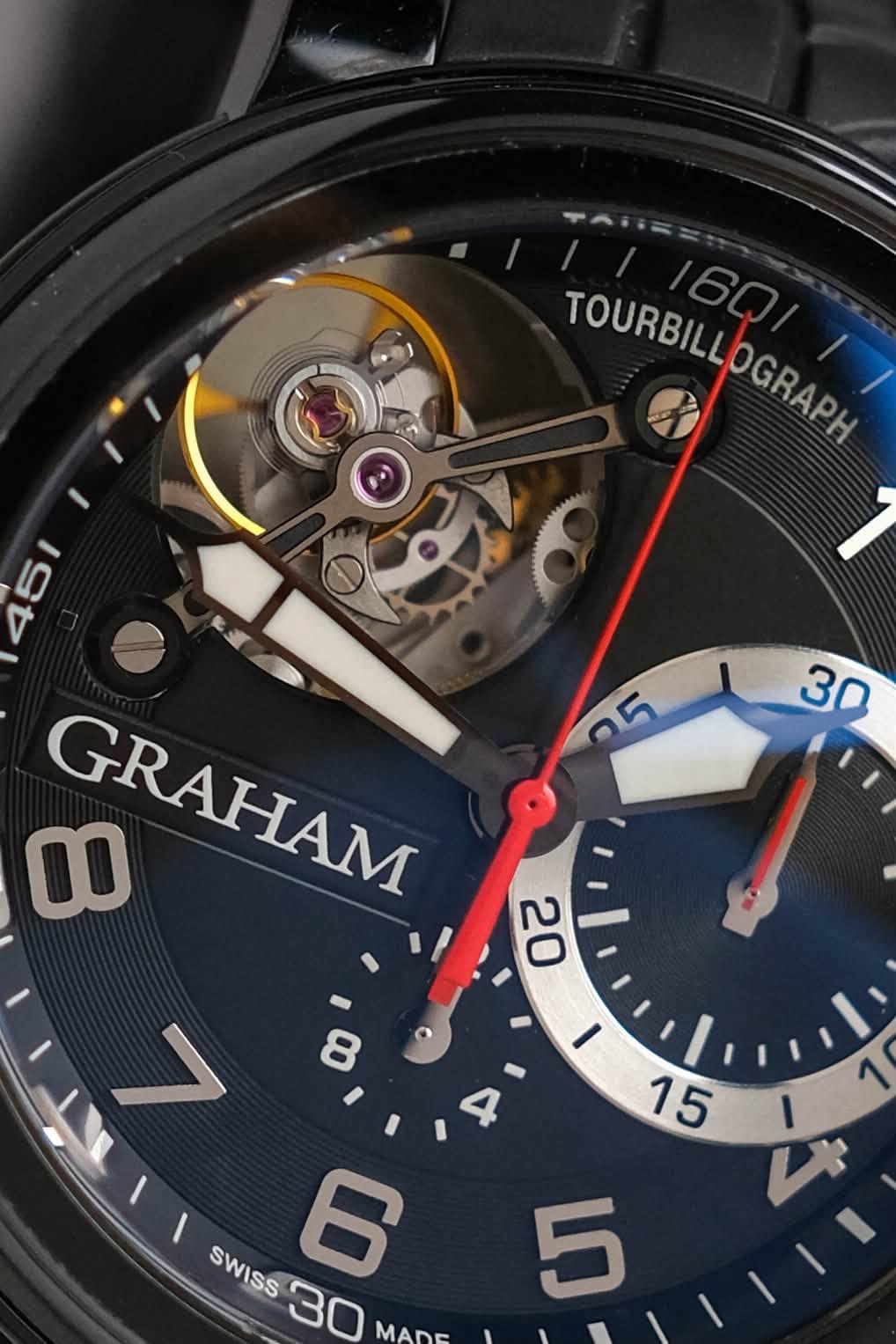 นาฬิกา Graham Tourbillograph Trackmaster Limited Edition 2TWTB
