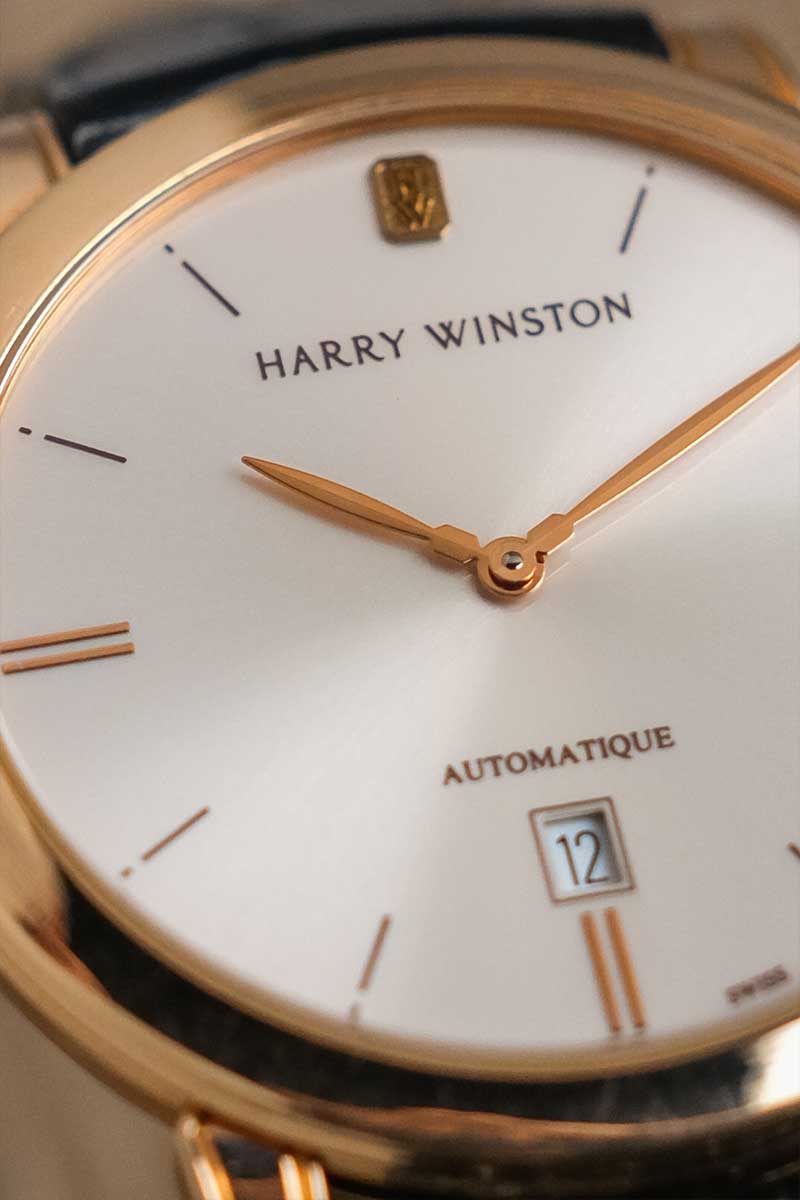 ขายนาฬิกา Harry Winston Midnight 18K Rose Gold
