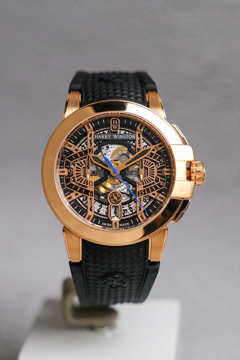 ขายนาฬิกา Harry Winston Ocean Chronograph Automatic 44mm OCEACH44RR001