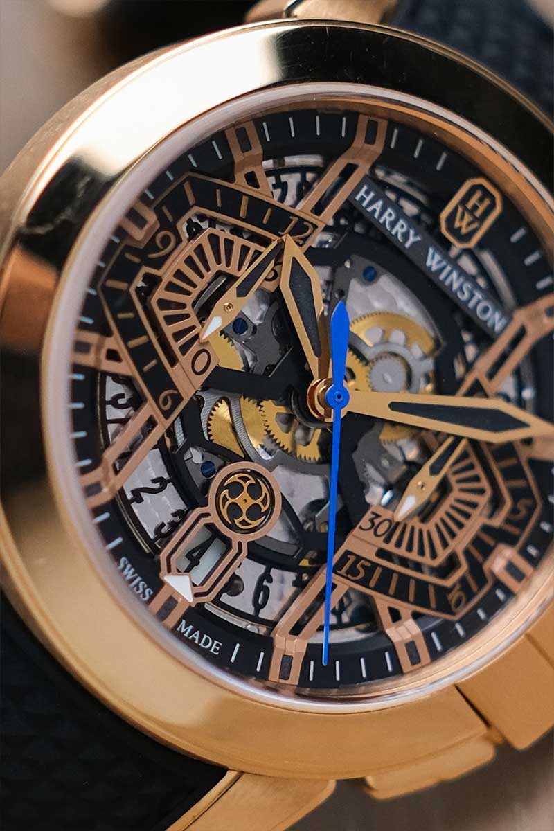 ร้านนาฬิกา Harry Winston Ocean Chronograph Automatic 44mm OCEACH44RR001