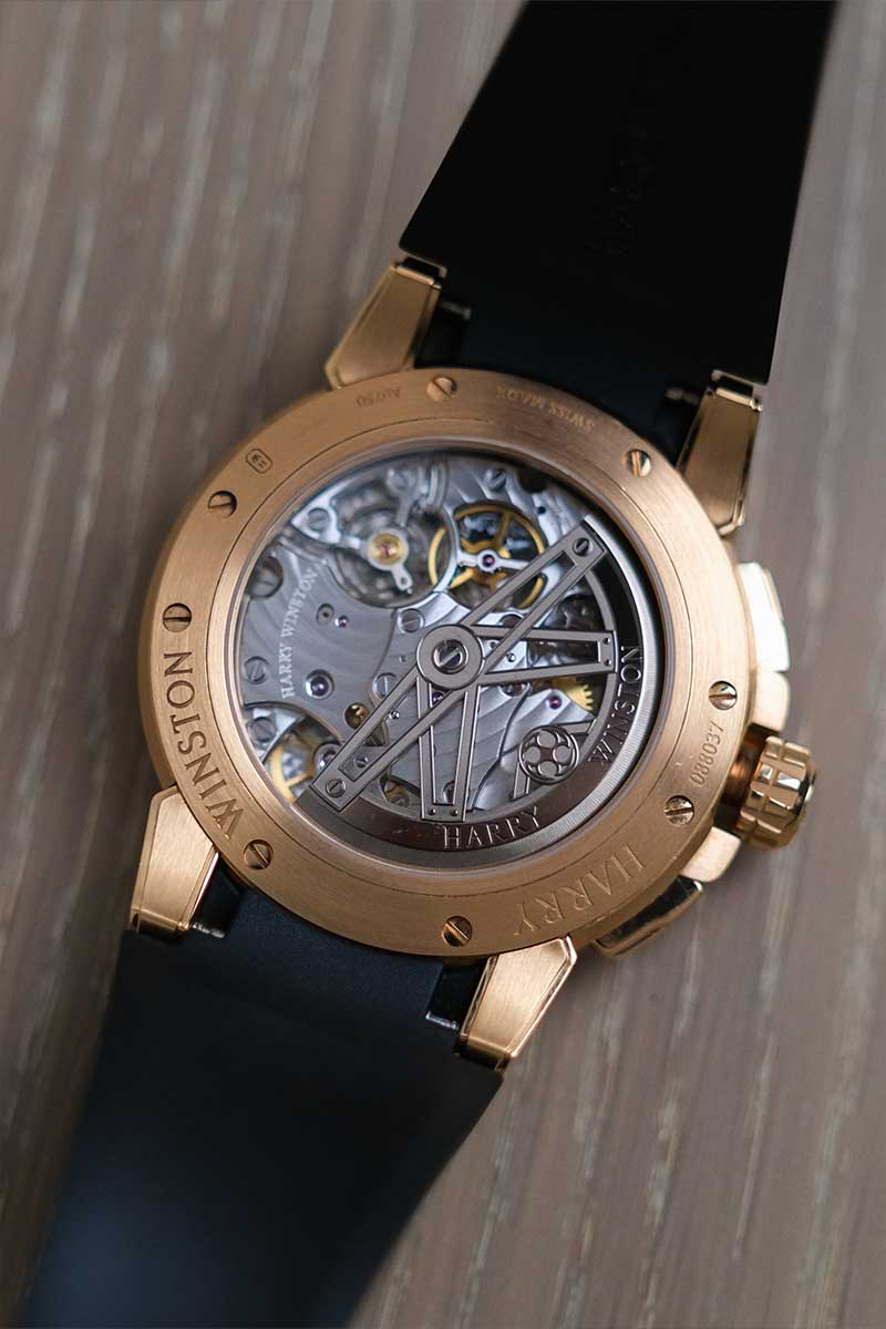 นาฬิกามือสอง Harry Winston Ocean Chronograph Automatic 44mm OCEACH44RR001