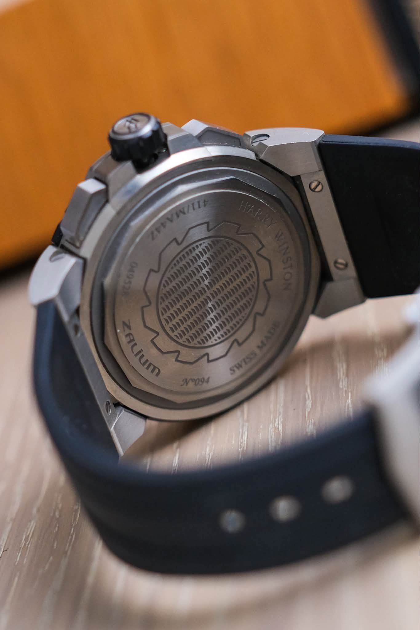 นาฬิกามือสอง Harry Winston Ocean Sport Zalium 45mm
