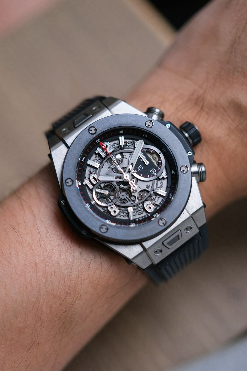 ขายนาฬิกา Hublot Big Bang Unico Titanium Ceramic 45mm