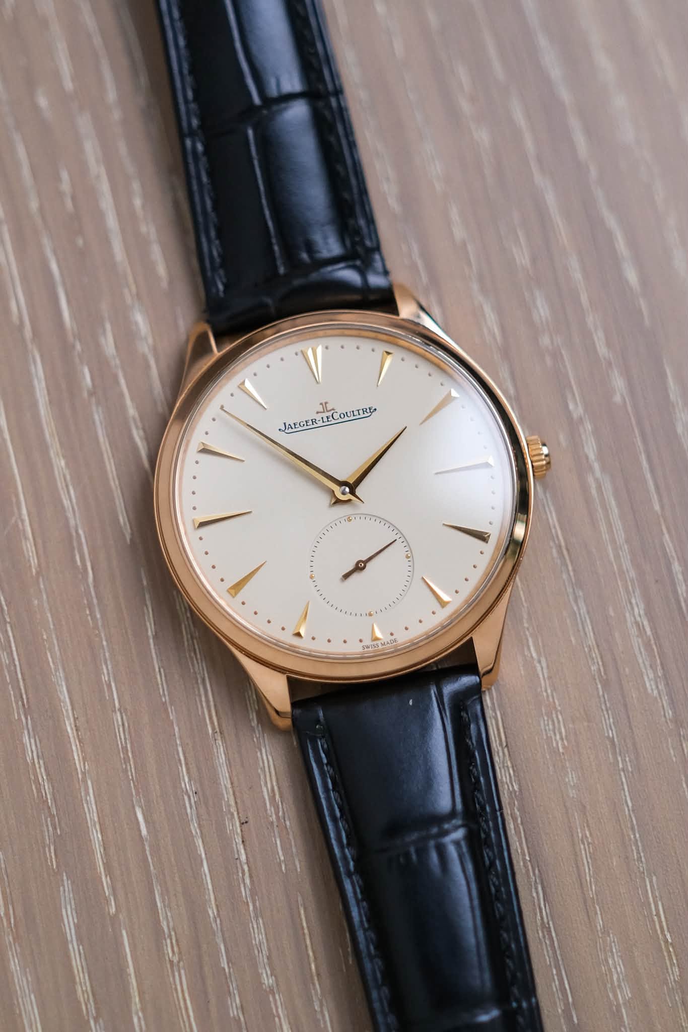 ขายนาฬิกา Jaeger-LeCoultre Master Ultra Thin Small Seconds 18K Rose Gold Q1272510
