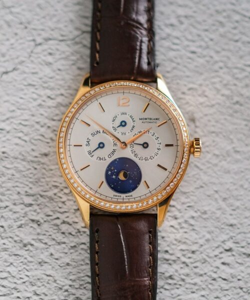 ร้านนาฬิกา Montblanc Heritage Chronométrie Quantième Annuel Vasco da Gama Diamonds Limited Edition 113355