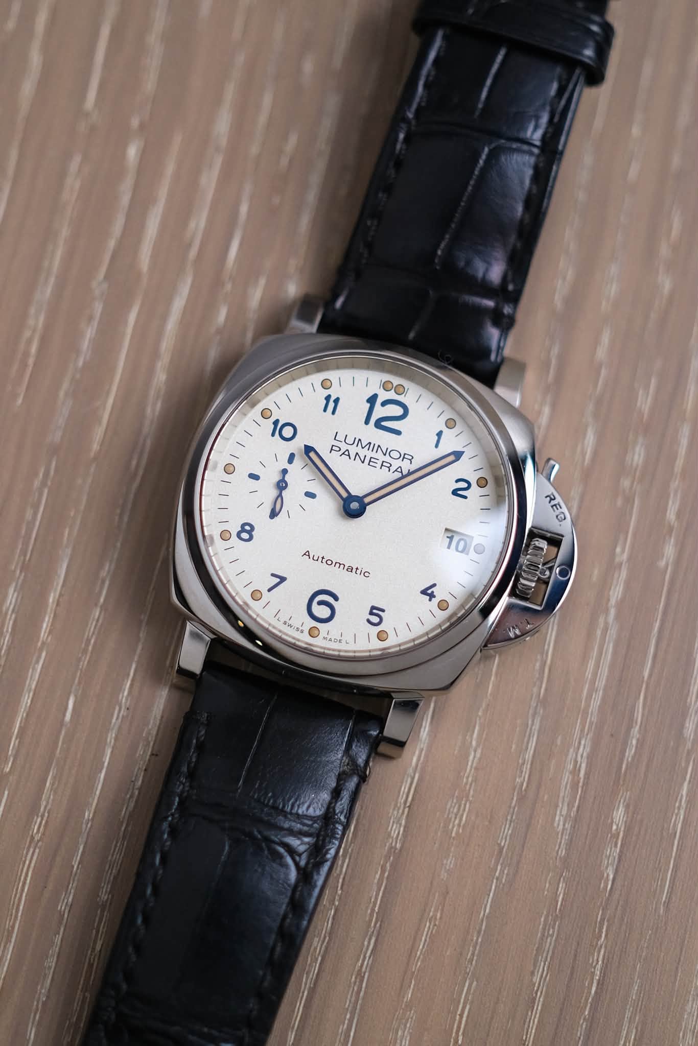 รับซื้อนาฬิกา Panerai Luminor Due 3 Days Automatic Acciaio 38mm PAM903