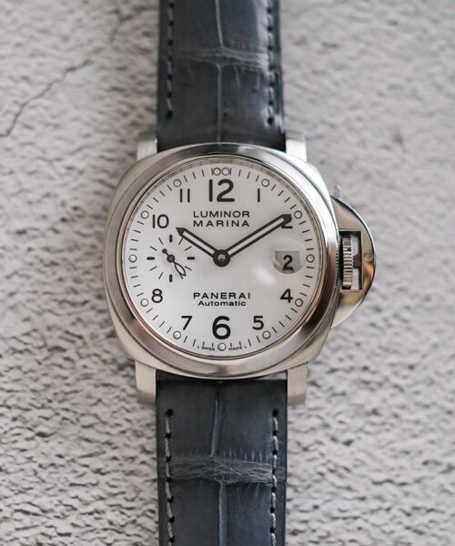 นาฬิกา Panerai Luminor Marina Automatic White Dial PAM49