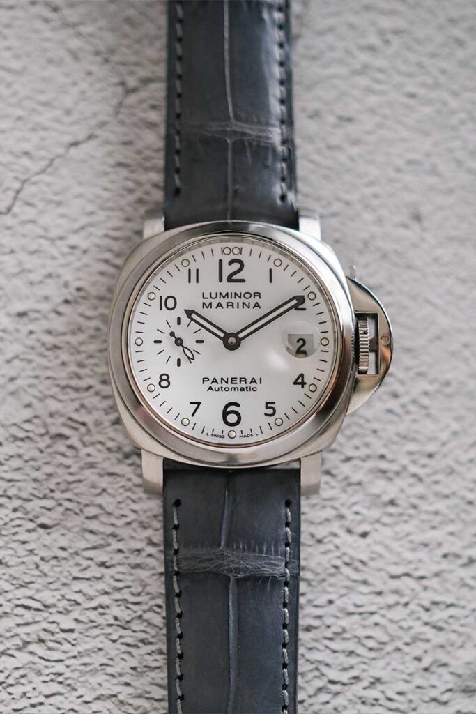นาฬิกา Panerai Luminor Marina Automatic White Dial PAM49
