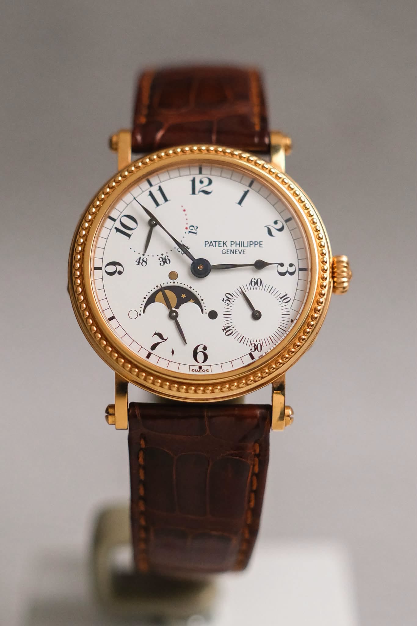 นาฬิกามือสอง Patek Philippe Calatrava Power Reserve Moonphase 5015J