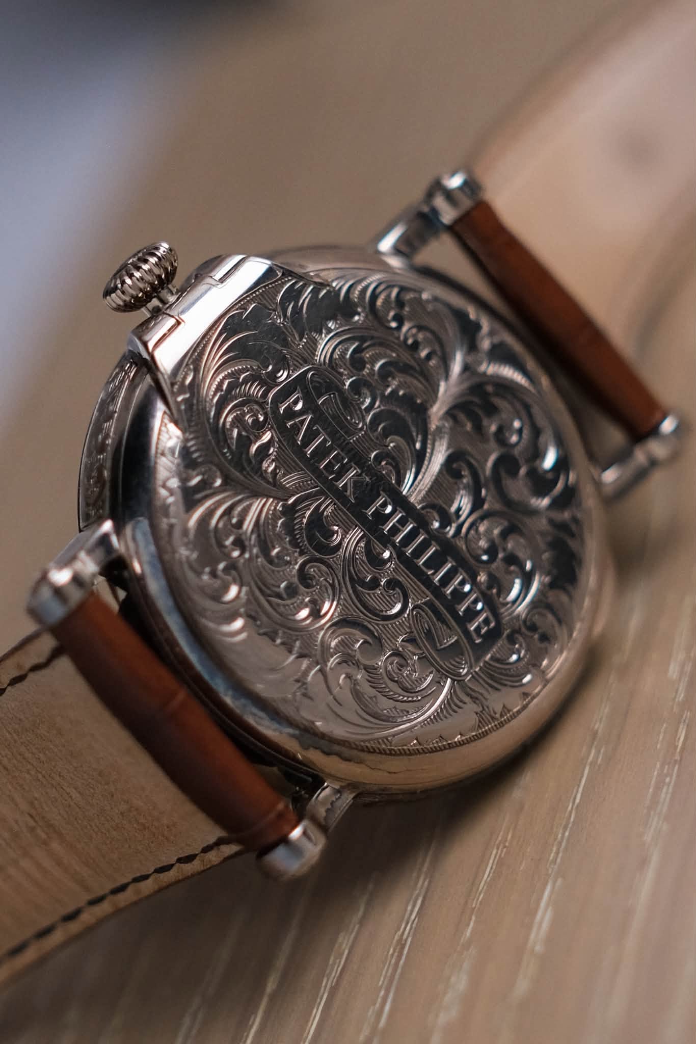 ร้านนาฬิกา Patek Philippe Grand Complications Retrograde Perpetual Calendar 18K White Gold 5160500G-001