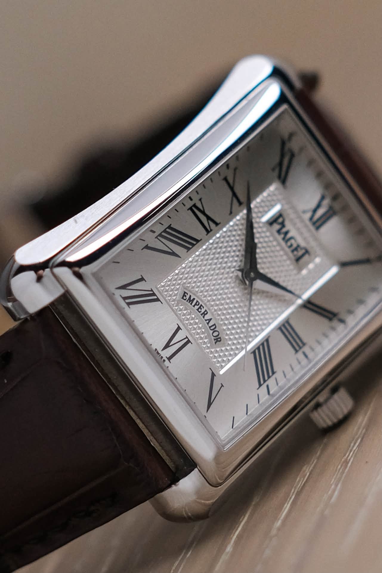 ร้านนาฬิกา Piaget Emperador 18K White Gold P10040 G0A29518