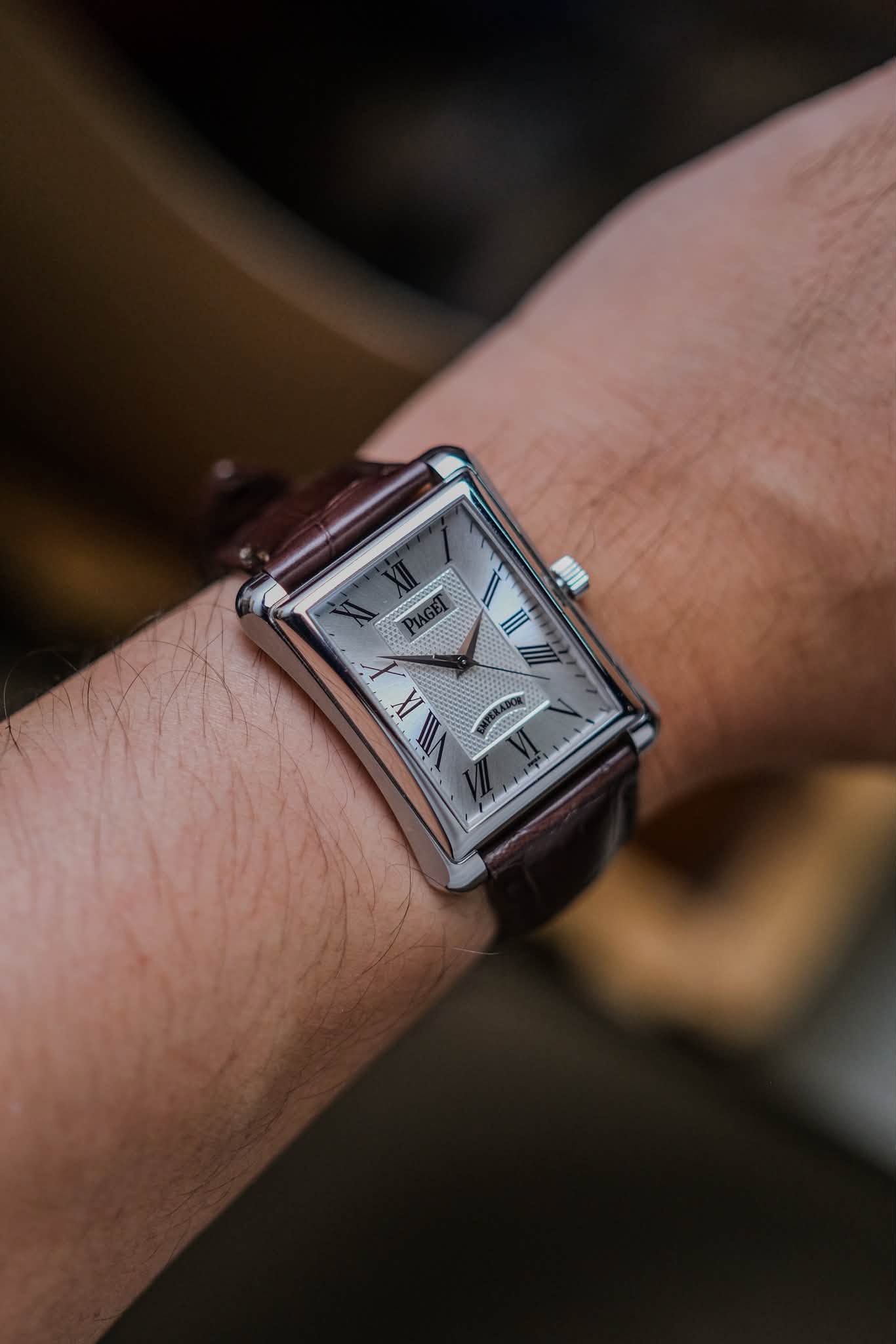 ขายนาฬิกา Piaget Emperador 18K White Gold P10040 G0A29518