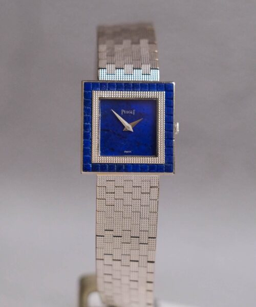 ร้านนาฬิกา Piaget Vintage Lapis Lazuli 18K White Gold