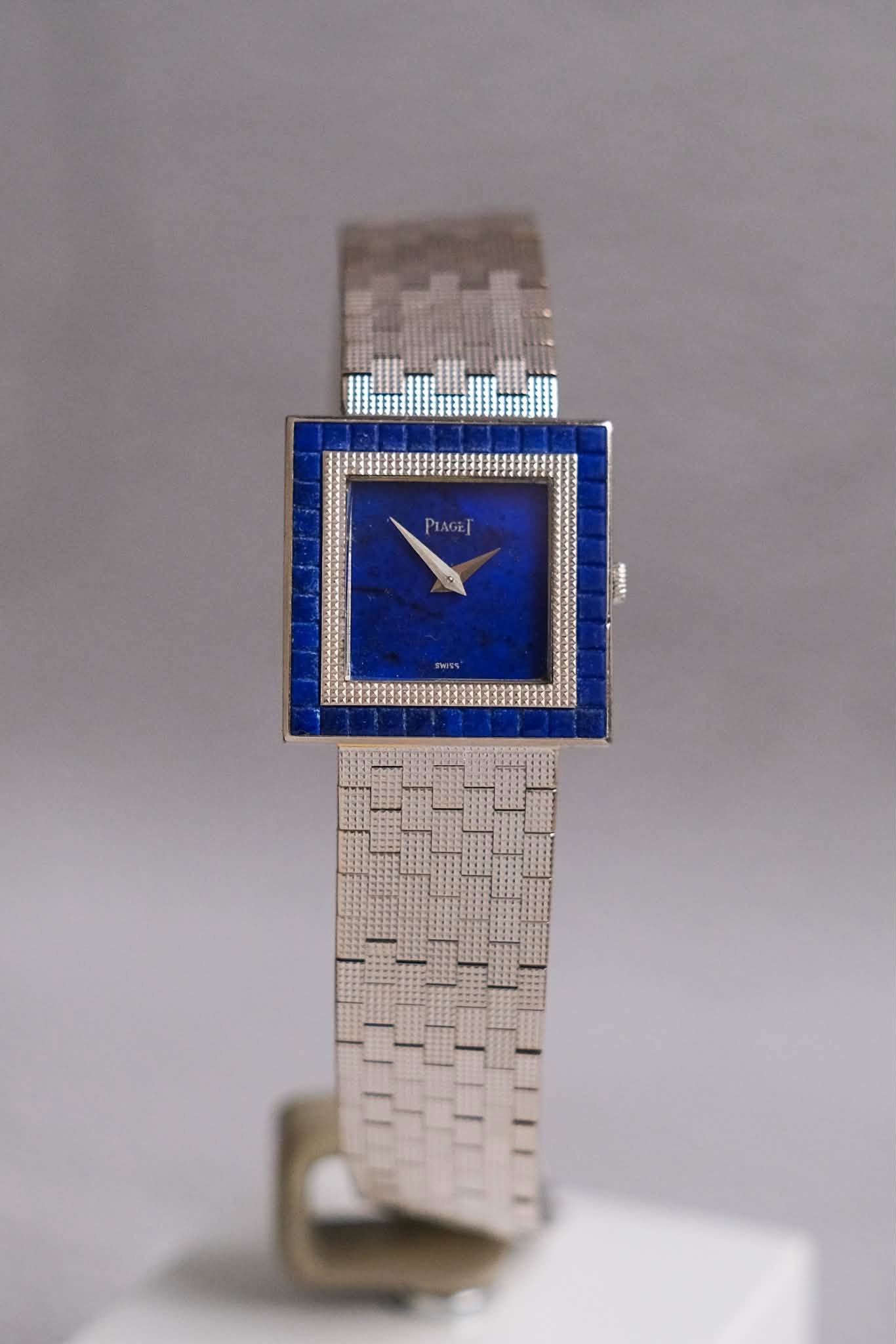 ร้านนาฬิกา Piaget Vintage Lapis Lazuli 18K White Gold